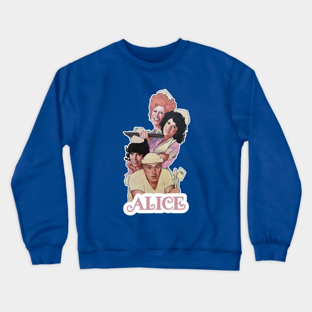 Alice '70s TV Show Crewneck Sweatshirt by RetroZest